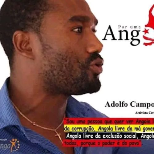 Adolfo Campos – activista destemido enfrenta há 12 anos um regime repressivo