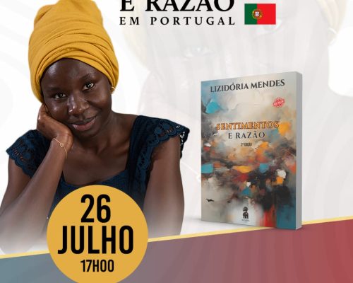 “Sentimentos e Razão”: o novo romance de Lizidória Mendes
