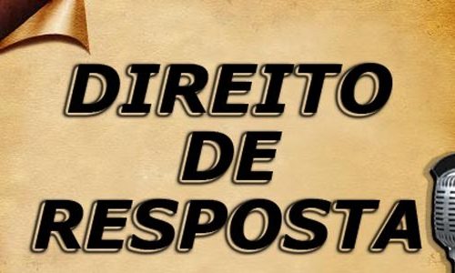 DIREITO DA RESPOSTA