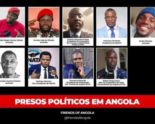 ONG alerta para manutenção de detidos políticos sob acusação de rebelião em Angola