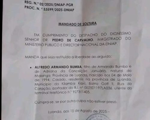 Justiça liberta hoje o último jornalista indiciado de actos de terrorismo
