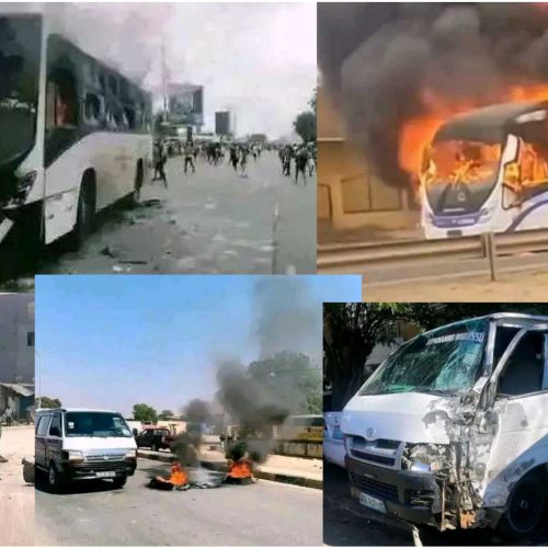 Actos de pilhagem marcam segundo dia da paralisação dos taxistas